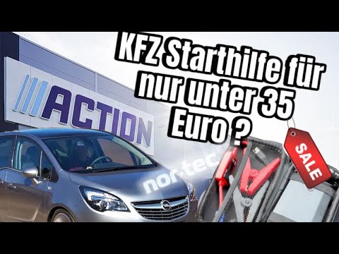 Wir testen für euch die Nor-Tec Powerbank Starthilfe von Action.Ist es das Geld wert?? Opel Meriva B