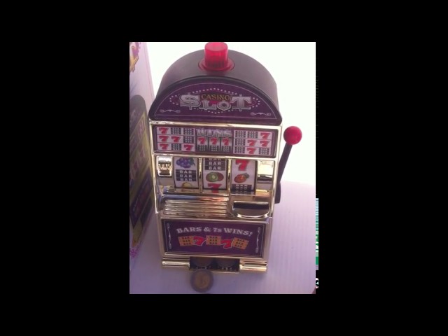 Vídeo relacionado con WUSJCOF 1 Piezas Mini para Llavero,Amuleto de Casino,Jackpot,Decoración Creativa para Autos,Ranura para Máquina de Fruta,Arcade Game,Tragaperras (Plateado)