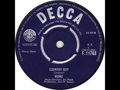 UK New Entry 1963 (250) Heinz - Country Boy