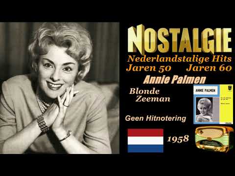 Annie Palmen   Blonde Zeeman 1958