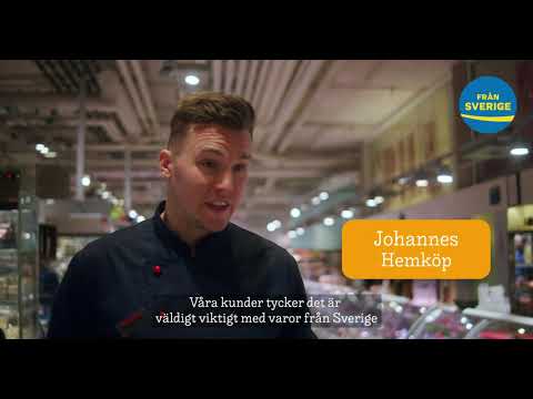 Från Sverige-veckorna 2021 införsäljning och presentation