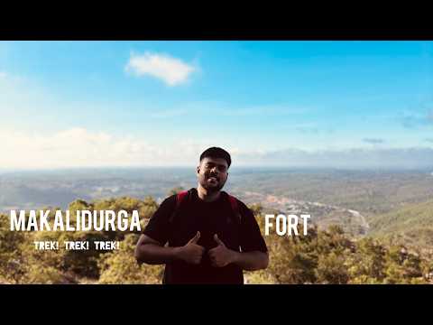 My First Vlog | A day trek to Makalidurga Fort | VonWheels