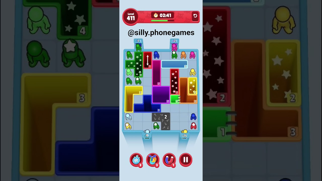 Drop Away Level 411 Walkthrough Solution