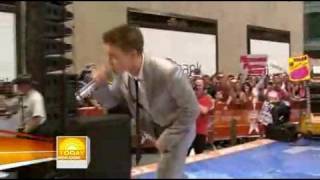 Jesse McCartney - Leavin&#39; - The Today Show HQ - 8/29/08