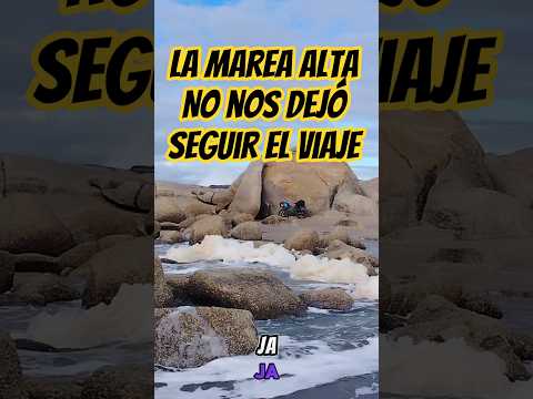 La Marea alta en Punta del Diablo nos perjudica el viaje