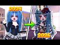 GLOWING UP MY OLD OUTFITS In DRESS TO IMPRESS Roblox