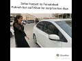 sehar Hayat ne faislabad phnch k Saif khan ko surprise kr dia