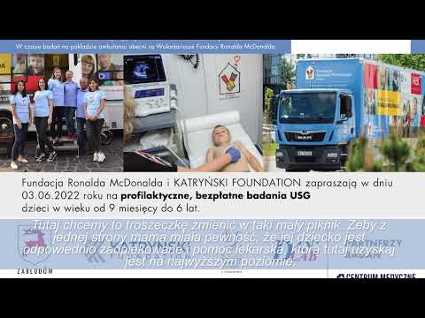 Darmowe badania USG dla dzieci z gminy Zabłudów