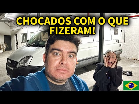 OLHA A SITUAÇÃO DO NOSSO MOTORHOME!