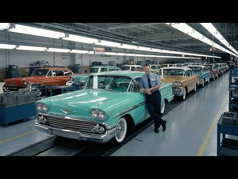 Thumbnail for Inside the 1958 Chevrolet Impala Factory | How The Car That Became America's Bestseller was made by Chevrolet Impala