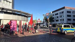 🔴LIVE Neumünster AfD, GD Demonstration & Antifa Gegendemos 17.10.26