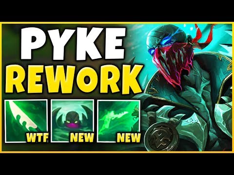 *NEW REWORK* PYKE IS NOW A POKE CHAMPION (RIOT MESSED UP) - League of Legends