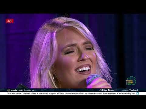 Irish Singer Chloe Agnew performance 2