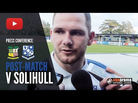 POST-MATCH: James Norwood (Solihull a)