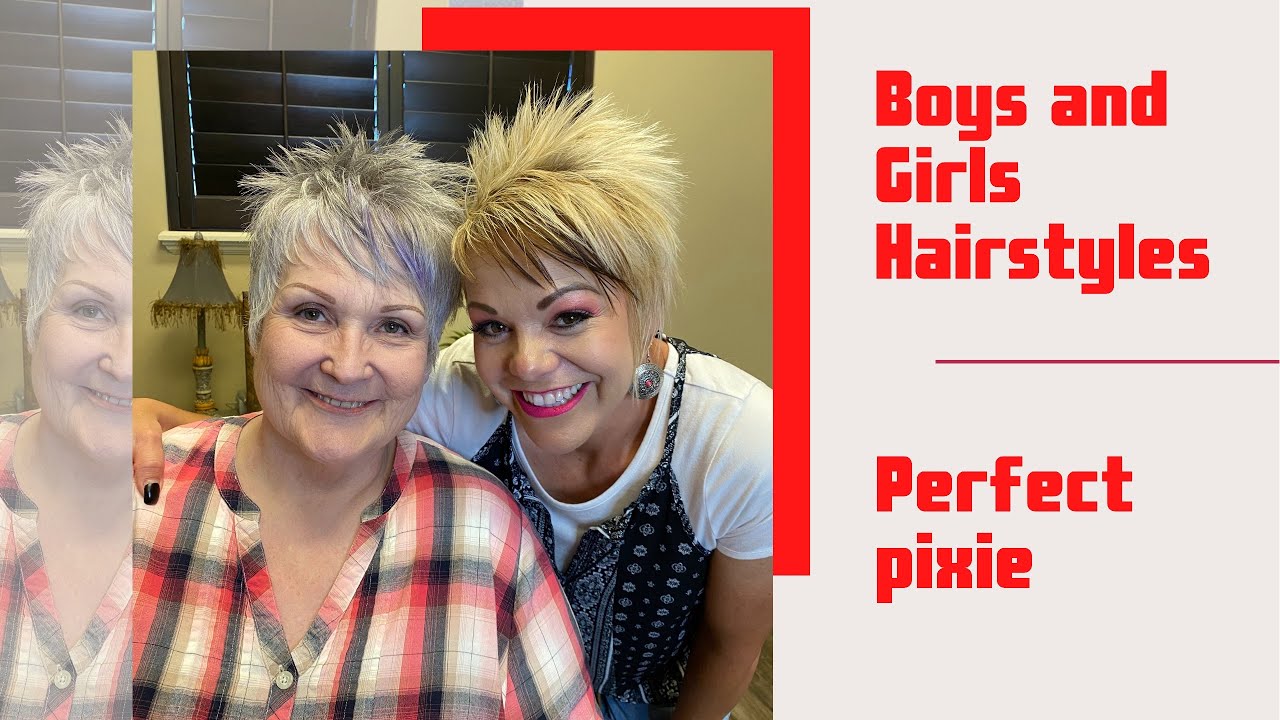 Best Pixie Cuts — Women Over 60 with Gray Hair