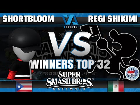 ShortBloom (Mii Gunner) vs Regi Shikimi (Game & Watch) - Ultimate Top 32 - VA Esports Online Open