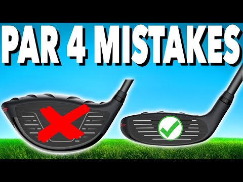 GOLFER'S BIGGEST MISTAKES ON PAR 4'S - Simple Golf Tips
