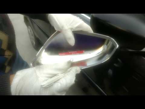 Chrome Mirror Cover-Galio  (How to intstall)