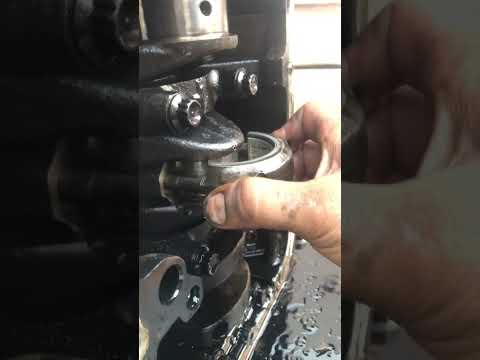 #Engine tips #Mark the big end bearings & connecting rod if you need to reuse the big end bearings