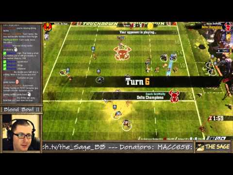 High elves remade, game 1 vs Orcs (the Sage plays Blood Bowl 2)