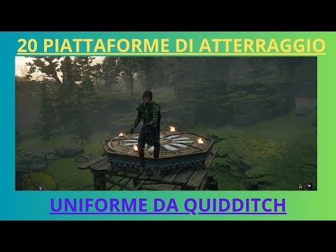 Hogwarts Legacy - EXTRA - Le 20 Piattaforme di Atterraggio - Uniforme da Quidditch