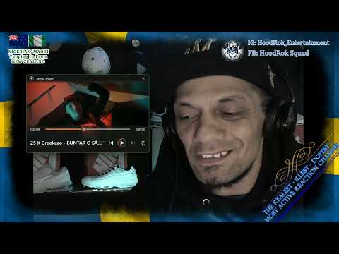 Swedish Rap Reaction: 25 X Greekazo - BUNTAR O SÅNT (HD Version Still Processing)