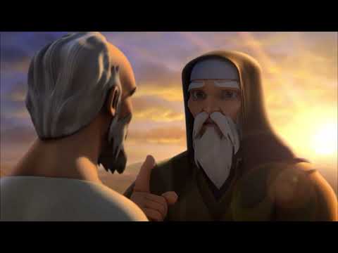 A bride for Isaac, Abraham and Eliezar | Superbook, 4k clip