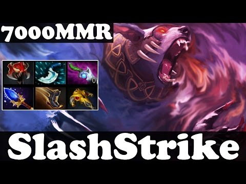 Dota 2 - SlashStrike 7000 MMR Plays Ursa - Ranked Match Gameplay