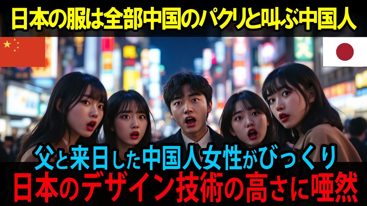 【海外の反応】中国人女子高生が日本デザインの真実に衝撃！人生が一変した驚きの物語【日本称賛】