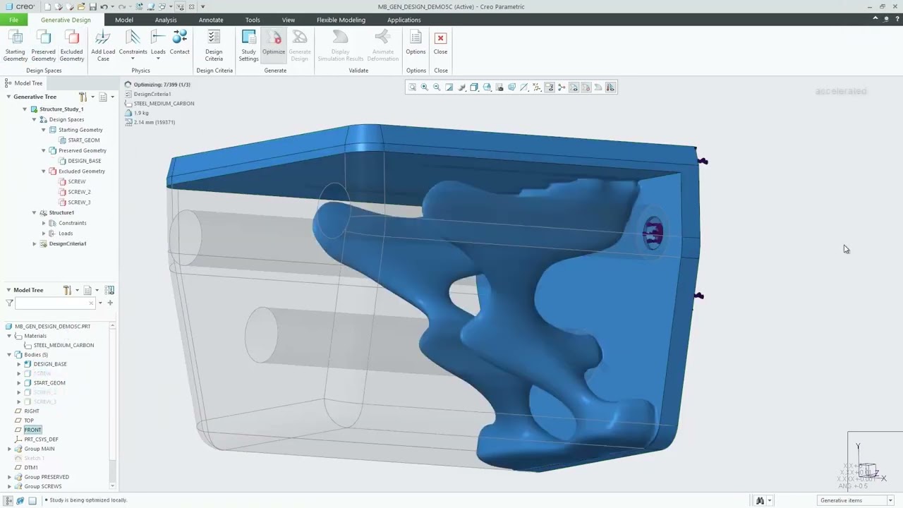 Tối ưu hóa thiết kế sản phẩm phức tạp với tính năng Multibody Design trên PTC Creo