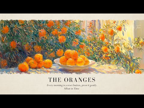 🍊 The Orange | Relaxing Piano Music for a Sunny Mood | Peaceful Morning Vibes Reading & Calm Focus