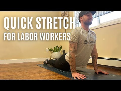 Quick Stretch Yoga For Labor Workers