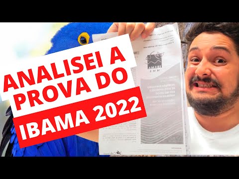 FIZ A PROVA DO IBAMA 2022 -  ANÁLISE DA PROVA + LOCAL DE PROVA DO ICMBIO