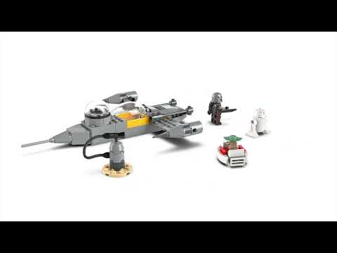 LEGO® Star Wars Mando ir Grogu kovos erdvėlaivis N-1 (75410) video