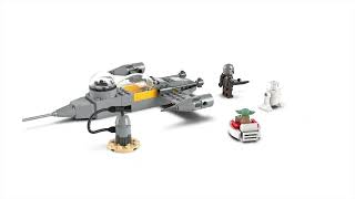 LEGO® Star Wars™ 75410 Mando, Grogu a stíhačka N-1 Starfighter™
