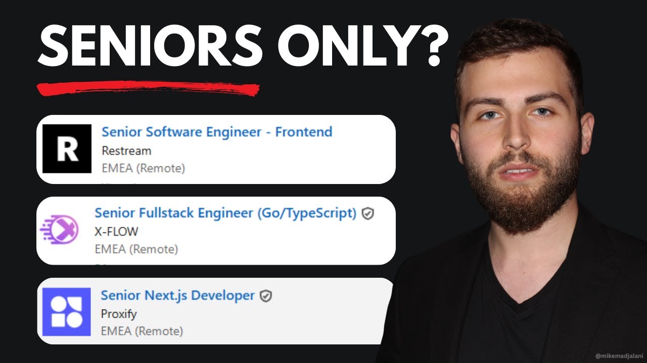 Why Tech Companies Are ONLY Hiring Senior Developers