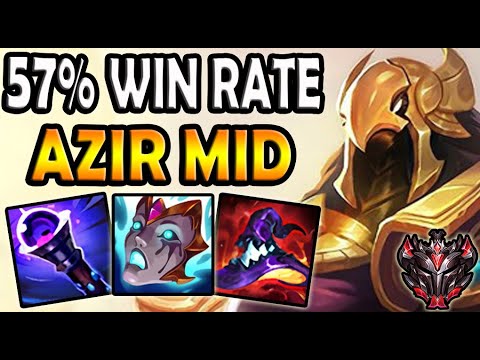 OTP AZIR vs FIZZ [ MID ] Lol Grandmaster Korea 11.7