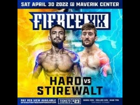 Joel Haro vs Stephen Stirewalt - Fierce Fighting Championship 19