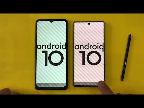 Samsung Galaxy Note 10 vs Samsung Galaxy A02