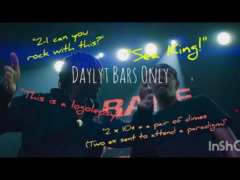 MASTER CLASS l Daylyt vs King Los l Daylyt Bars Only