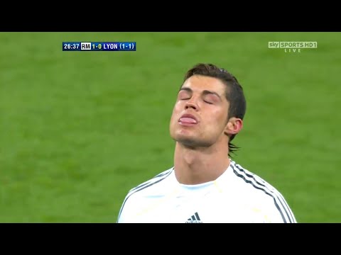 Cristiano Ronaldo Vs Lyon Home HD 720p (10/03/2010)
