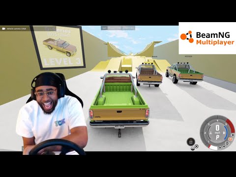 WE ALMOST RAGE QUIT LEVEL 3!!! | BeamNG.Drive Obstacle Course Pt. 3