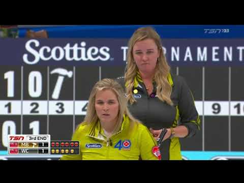 #stoh2021 Liz Fyfe violates 5 rock FGZ rule; Jennifer Jones & Chelsea Carey work things out