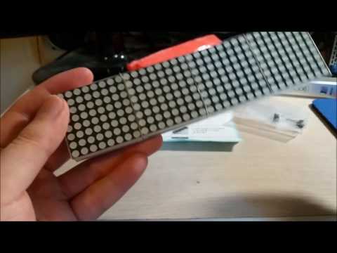 Mailbox #5: ICStation 8x32 LED Matrix, 2N2222 and Micro Vibration Motor Oh My!!!