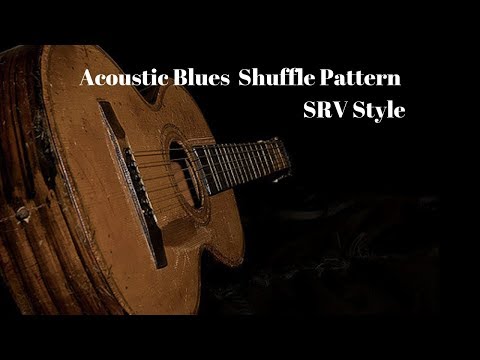 Acoustic Blues Shuffle Pattern in the Style of SRV!