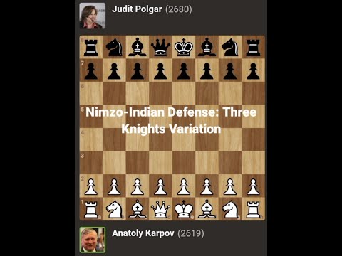 Anatoly Karpov vs Judit Polgar | Champion Rapid 2009 | @Chessgambit630