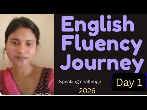 English speaking practice  🗣 day 1 || English learning in 2026 challenge # introduction