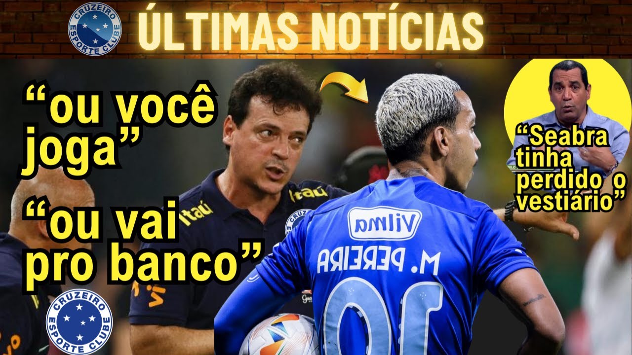 ZINHO REVELOU ALGO GRAVE NO CRUZEIRO!😱PEDRINHO VIU ISSO! DINIZ VEIO PRA CONSERTAR ISSO!