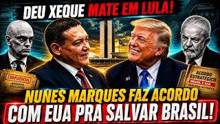 🚨PLANO DE NUNES MARQUES COM TRUMP DEIXA ESQUERDA EM PÂNICO!