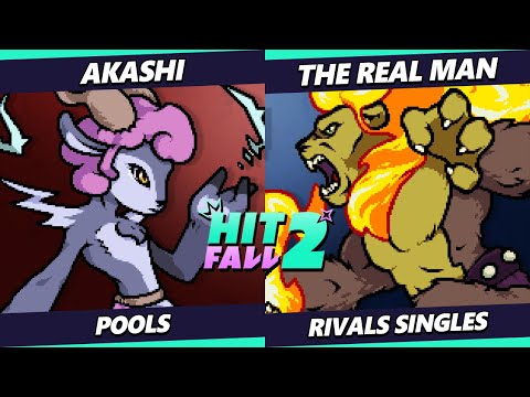 Hitfall 2 - Akashi (Absa) Vs. The Real Man (Zetterburn) Rivals of Aether - RoA